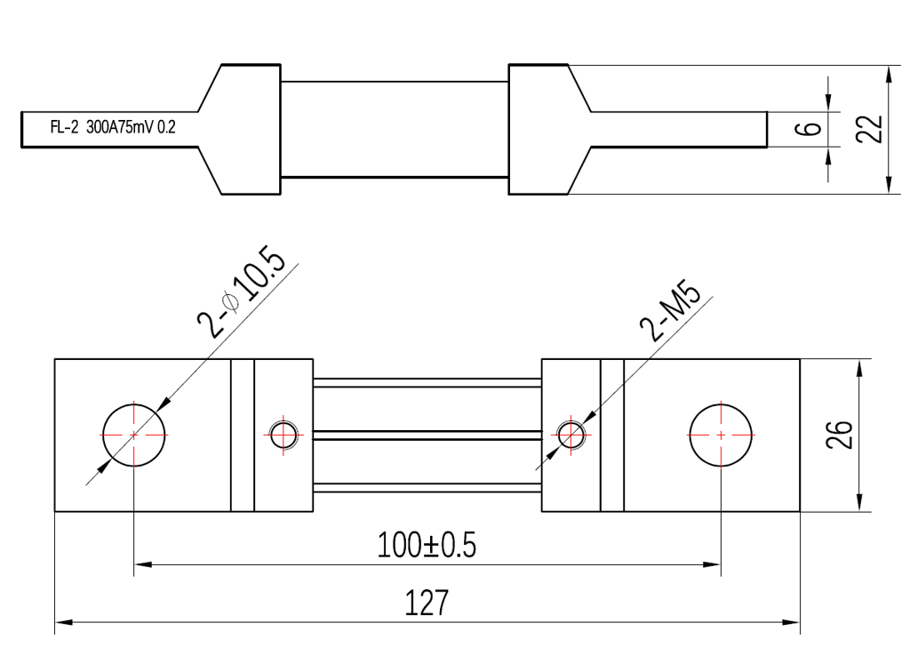 分流器fl-2/300a-75mv /0.2级