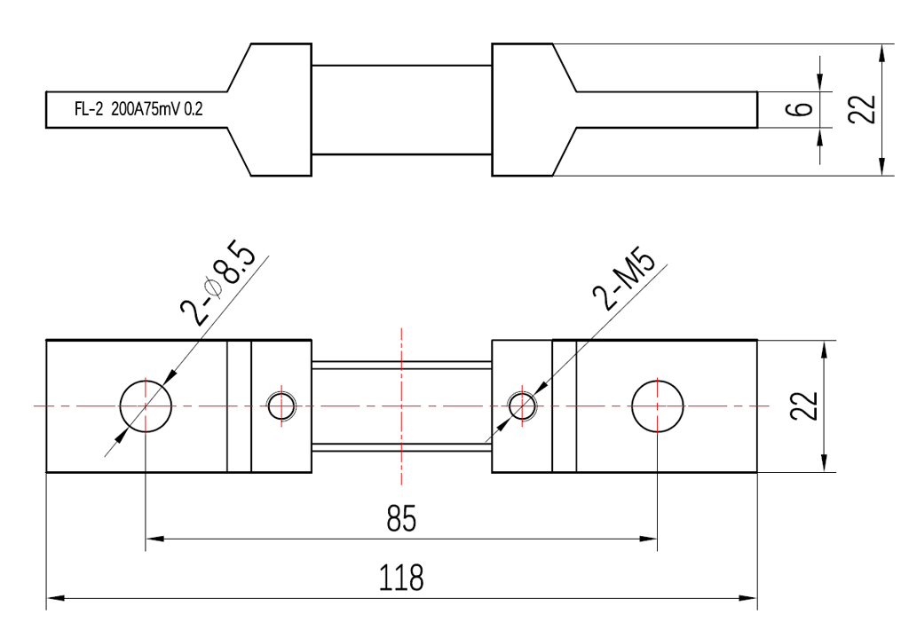 分流器fl-2/200a-75mv /0.2级
